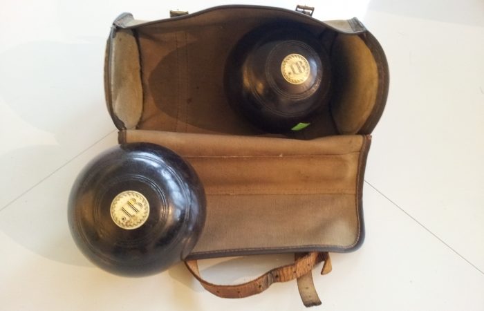 Due Bocce Inglesi Anni 30