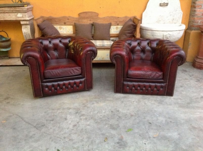 Poltrone Chesterfield
